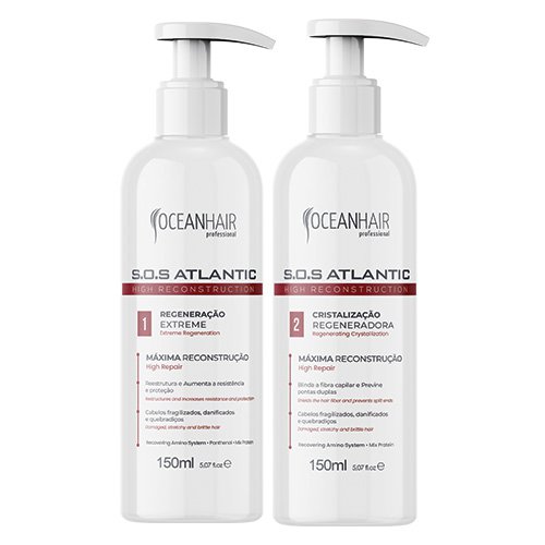 Treatment kit Ocean Hair Atlantic Life Plex 2x150ml